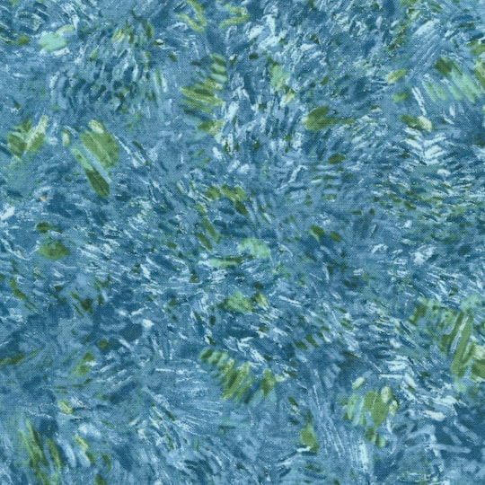 Robert Kaufman Lake Brush Strokes Cotton Fabric
